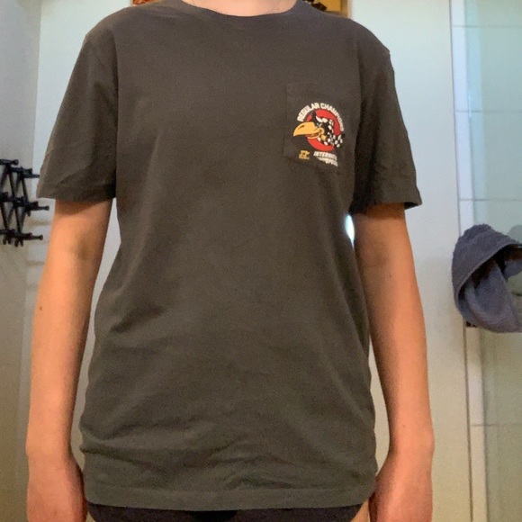 Grey JJ Originals Tee with Pocket on front Size US Medium - Picture 5 of 7